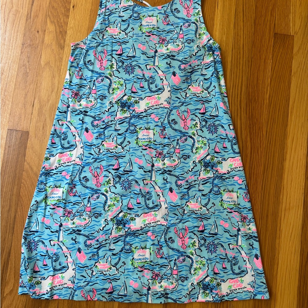 NWT Lilly Pulitzer Cape Cod Print Dress